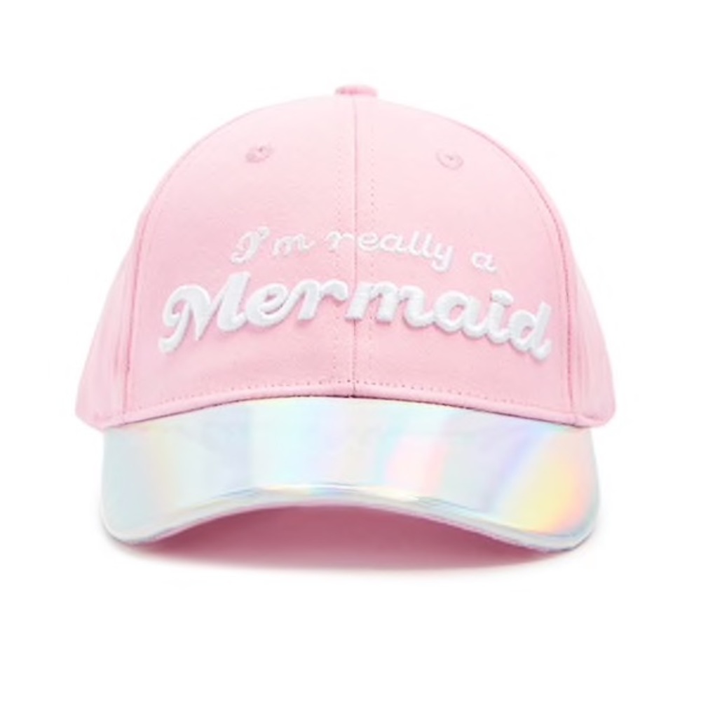 Girls Mermaid Baseball Hat